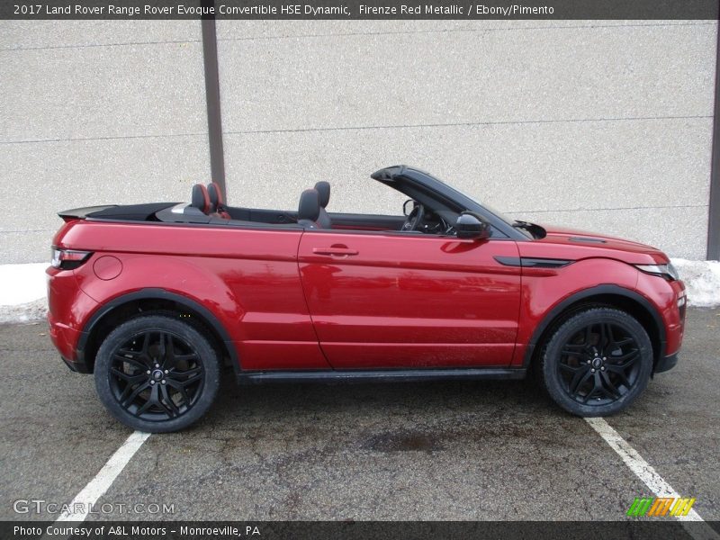 Firenze Red Metallic / Ebony/Pimento 2017 Land Rover Range Rover Evoque Convertible HSE Dynamic