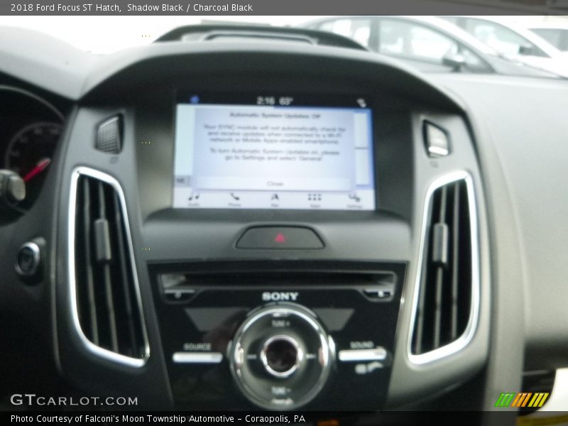 Shadow Black / Charcoal Black 2018 Ford Focus ST Hatch