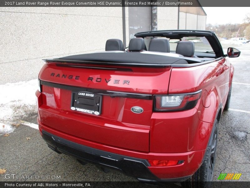 Firenze Red Metallic / Ebony/Pimento 2017 Land Rover Range Rover Evoque Convertible HSE Dynamic