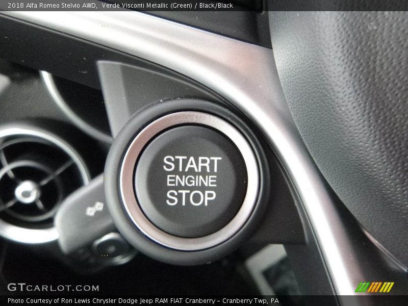 Verde Visconti Metallic (Green) / Black/Black 2018 Alfa Romeo Stelvio AWD