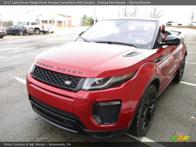 Firenze Red Metallic / Ebony/Pimento 2017 Land Rover Range Rover Evoque Convertible HSE Dynamic