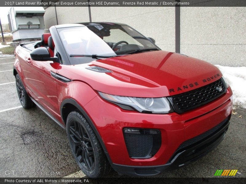 Firenze Red Metallic / Ebony/Pimento 2017 Land Rover Range Rover Evoque Convertible HSE Dynamic