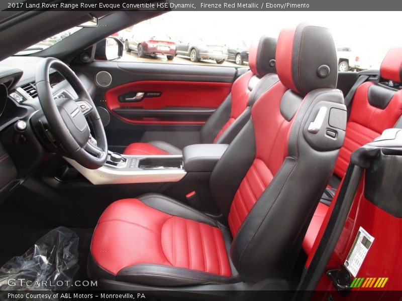 2017 Range Rover Evoque Convertible HSE Dynamic Ebony/Pimento Interior