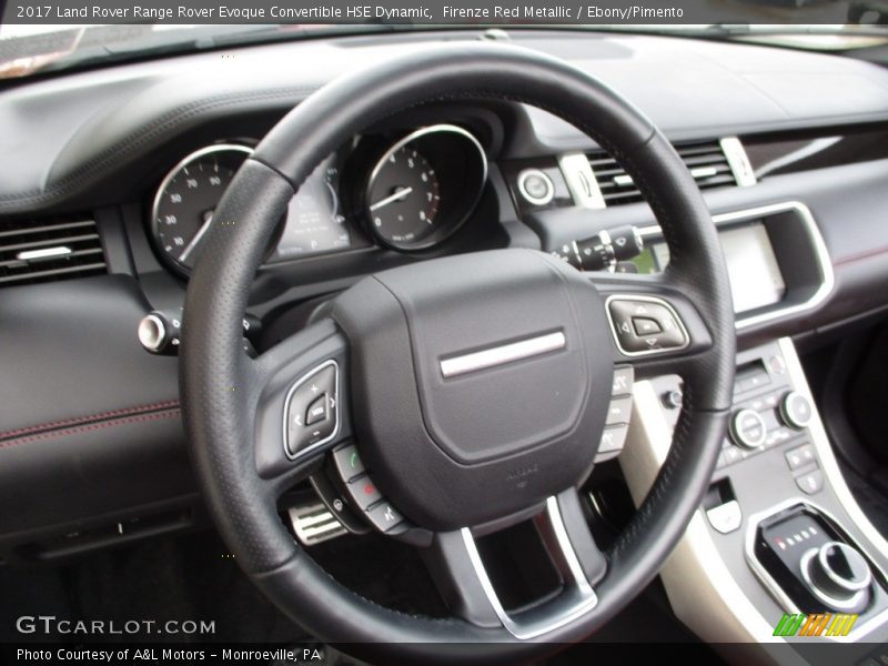  2017 Range Rover Evoque Convertible HSE Dynamic Steering Wheel