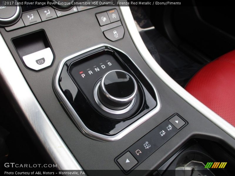  2017 Range Rover Evoque Convertible HSE Dynamic 9 Speed Automatic Shifter