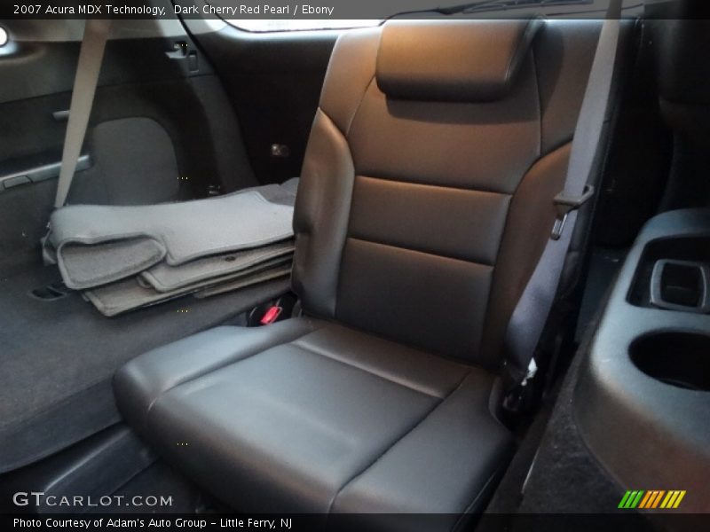 Dark Cherry Red Pearl / Ebony 2007 Acura MDX Technology