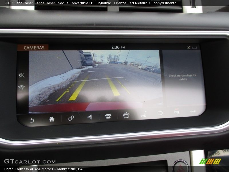 Firenze Red Metallic / Ebony/Pimento 2017 Land Rover Range Rover Evoque Convertible HSE Dynamic