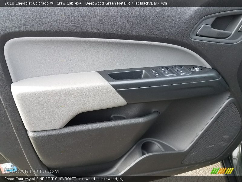 Deepwood Green Metallic / Jet Black/Dark Ash 2018 Chevrolet Colorado WT Crew Cab 4x4