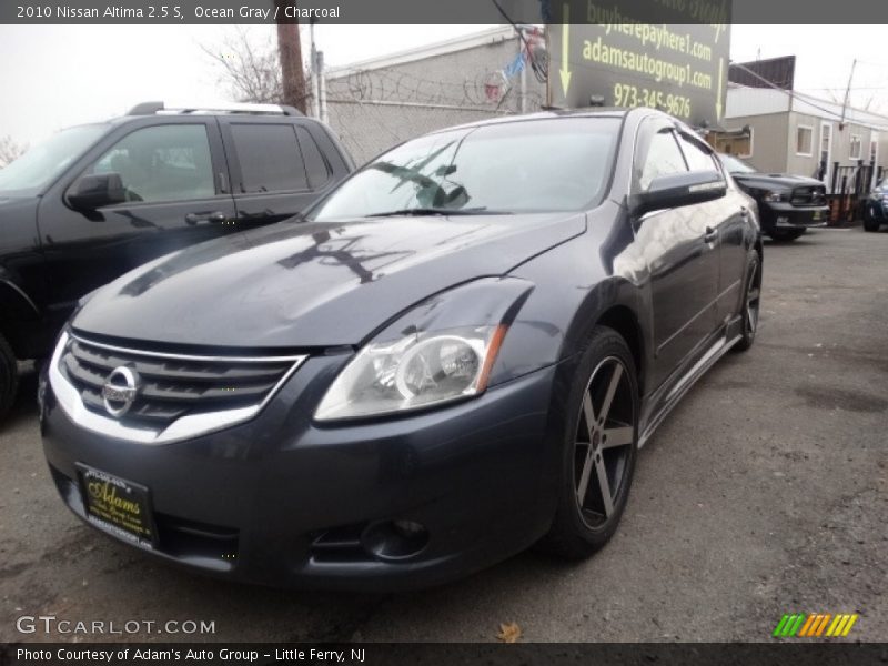 Ocean Gray / Charcoal 2010 Nissan Altima 2.5 S