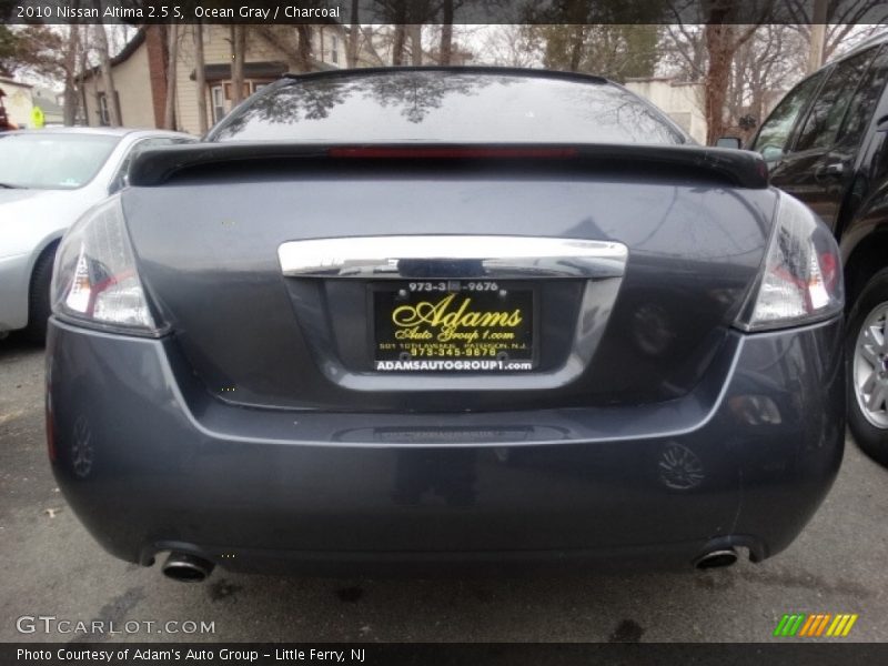 Ocean Gray / Charcoal 2010 Nissan Altima 2.5 S