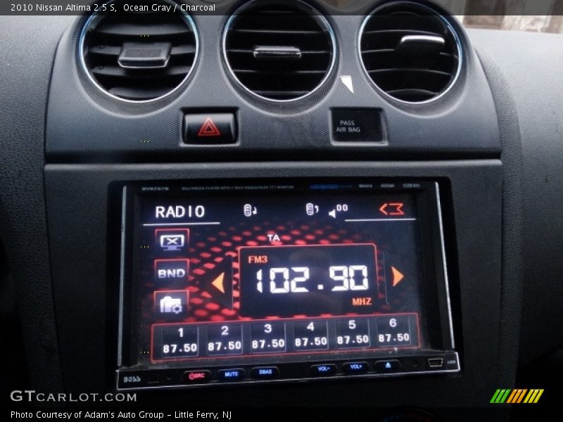 Ocean Gray / Charcoal 2010 Nissan Altima 2.5 S