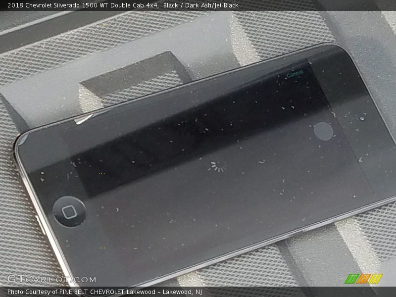 Black / Dark Ash/Jet Black 2018 Chevrolet Silverado 1500 WT Double Cab 4x4