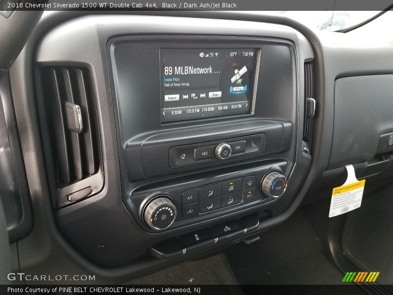 Black / Dark Ash/Jet Black 2018 Chevrolet Silverado 1500 WT Double Cab 4x4