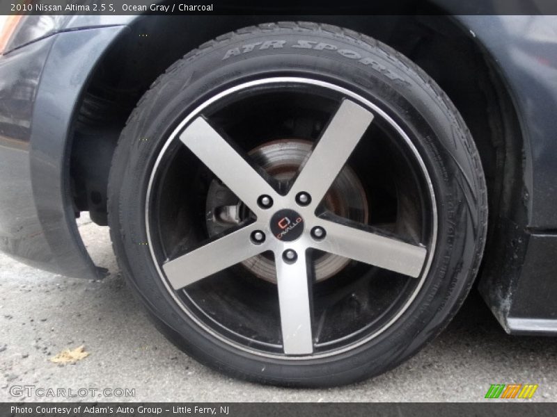 Ocean Gray / Charcoal 2010 Nissan Altima 2.5 S
