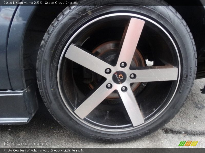 Ocean Gray / Charcoal 2010 Nissan Altima 2.5 S