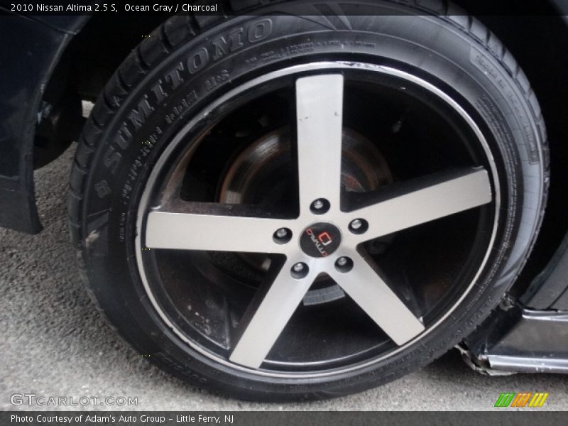 Ocean Gray / Charcoal 2010 Nissan Altima 2.5 S