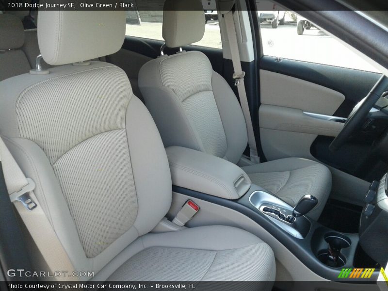 Olive Green / Black 2018 Dodge Journey SE
