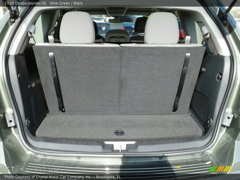 Olive Green / Black 2018 Dodge Journey SE