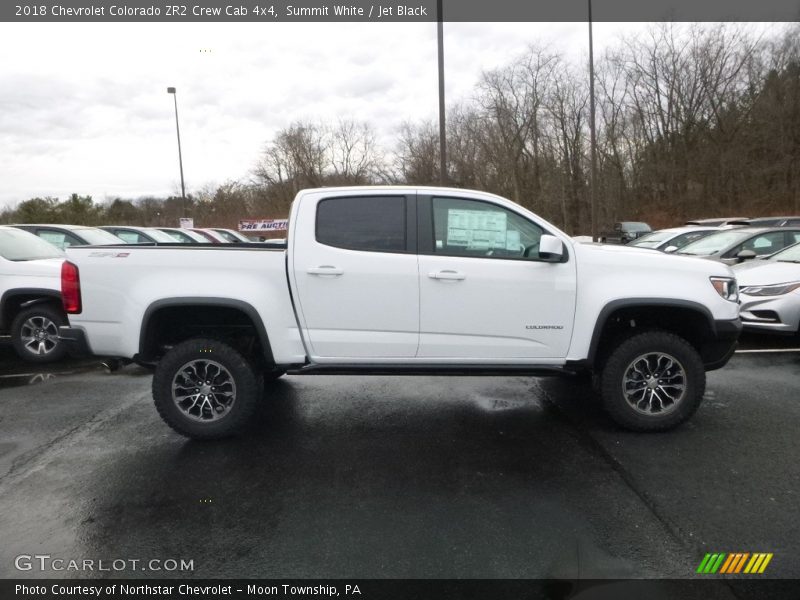 Summit White / Jet Black 2018 Chevrolet Colorado ZR2 Crew Cab 4x4