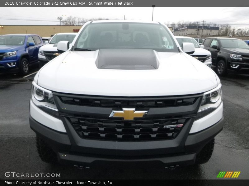 Summit White / Jet Black 2018 Chevrolet Colorado ZR2 Crew Cab 4x4