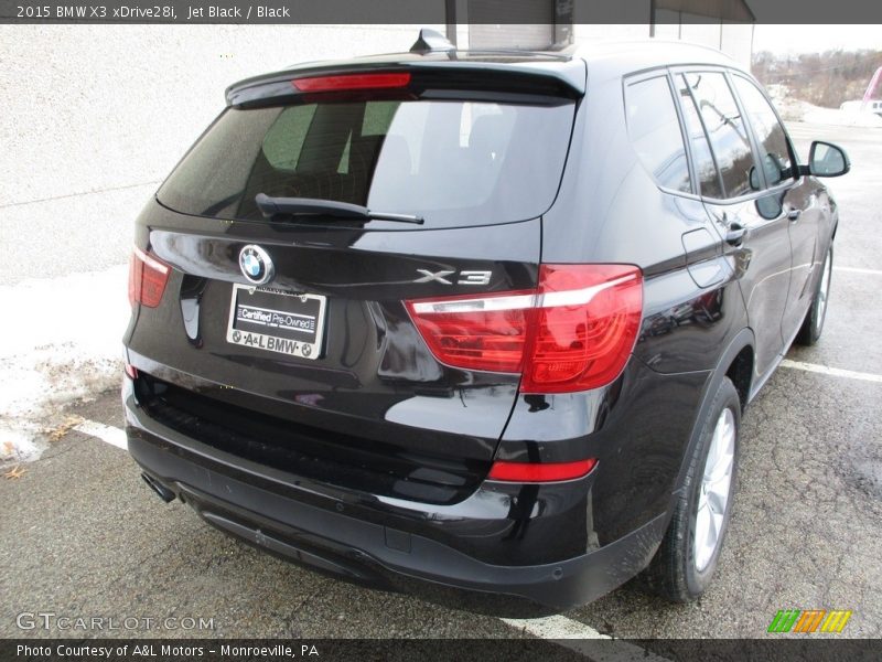 Jet Black / Black 2015 BMW X3 xDrive28i