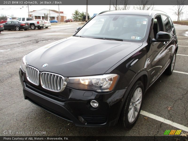 Jet Black / Black 2015 BMW X3 xDrive28i