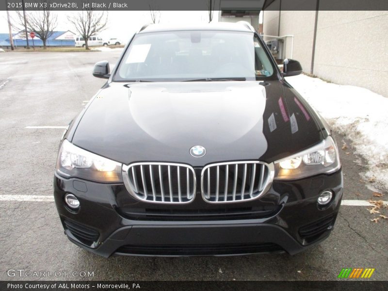 Jet Black / Black 2015 BMW X3 xDrive28i