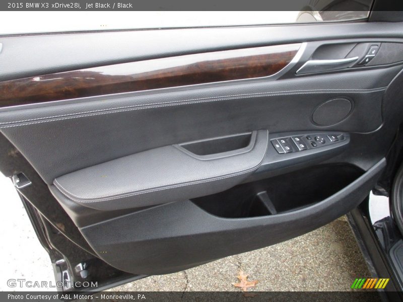 Jet Black / Black 2015 BMW X3 xDrive28i