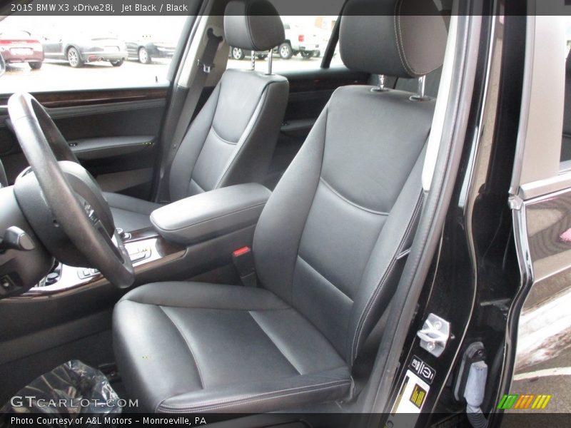 Jet Black / Black 2015 BMW X3 xDrive28i