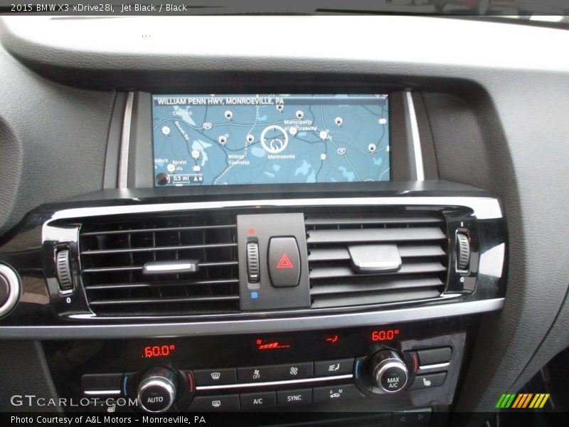 Jet Black / Black 2015 BMW X3 xDrive28i
