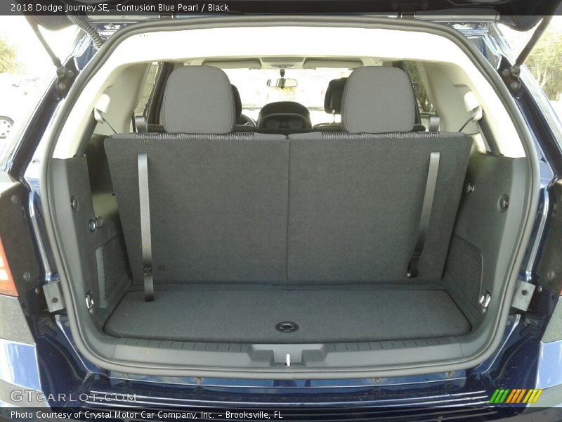 Contusion Blue Pearl / Black 2018 Dodge Journey SE