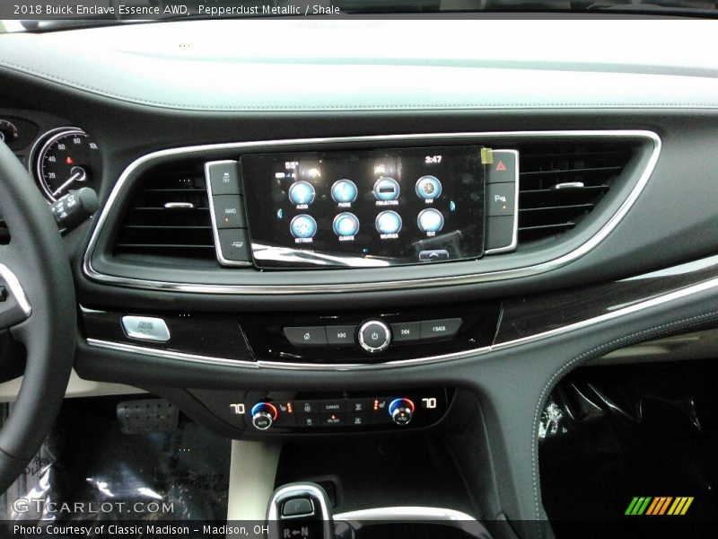 Pepperdust Metallic / Shale 2018 Buick Enclave Essence AWD