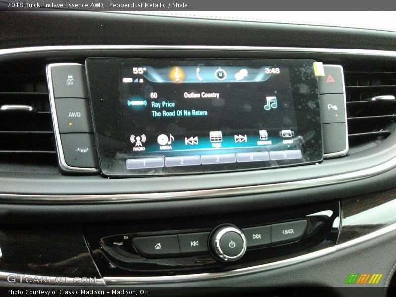 Pepperdust Metallic / Shale 2018 Buick Enclave Essence AWD