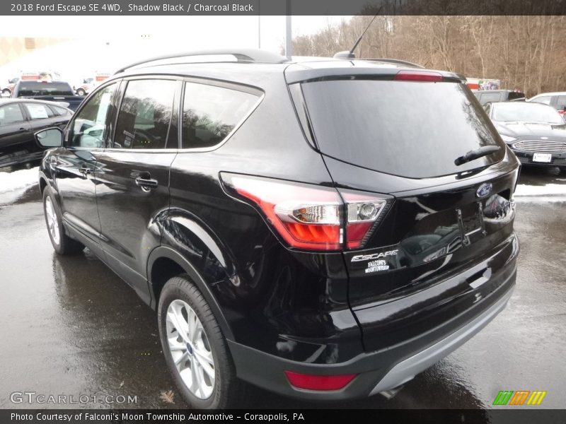 Shadow Black / Charcoal Black 2018 Ford Escape SE 4WD