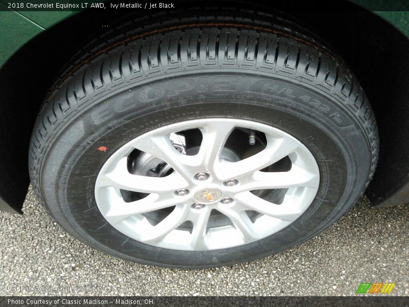 Ivy Metallic / Jet Black 2018 Chevrolet Equinox LT AWD