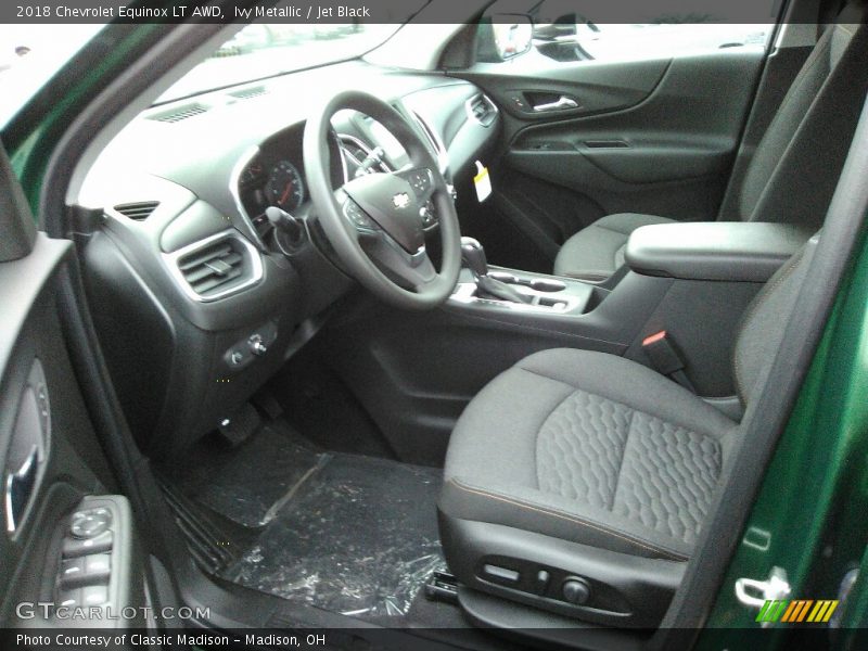 Ivy Metallic / Jet Black 2018 Chevrolet Equinox LT AWD