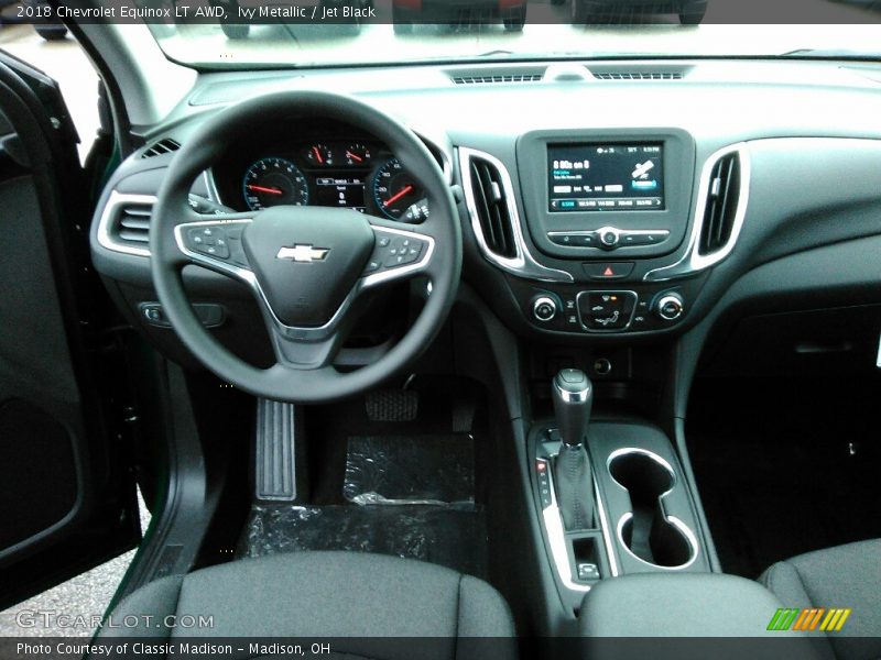 Ivy Metallic / Jet Black 2018 Chevrolet Equinox LT AWD