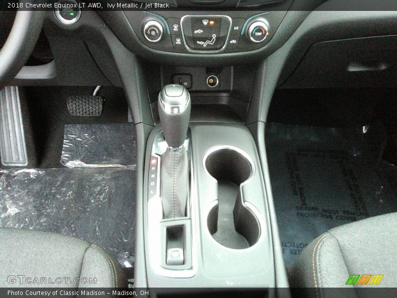 Ivy Metallic / Jet Black 2018 Chevrolet Equinox LT AWD