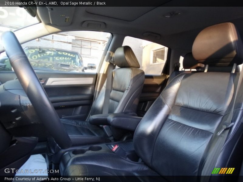 Opal Sage Metallic / Black 2010 Honda CR-V EX-L AWD