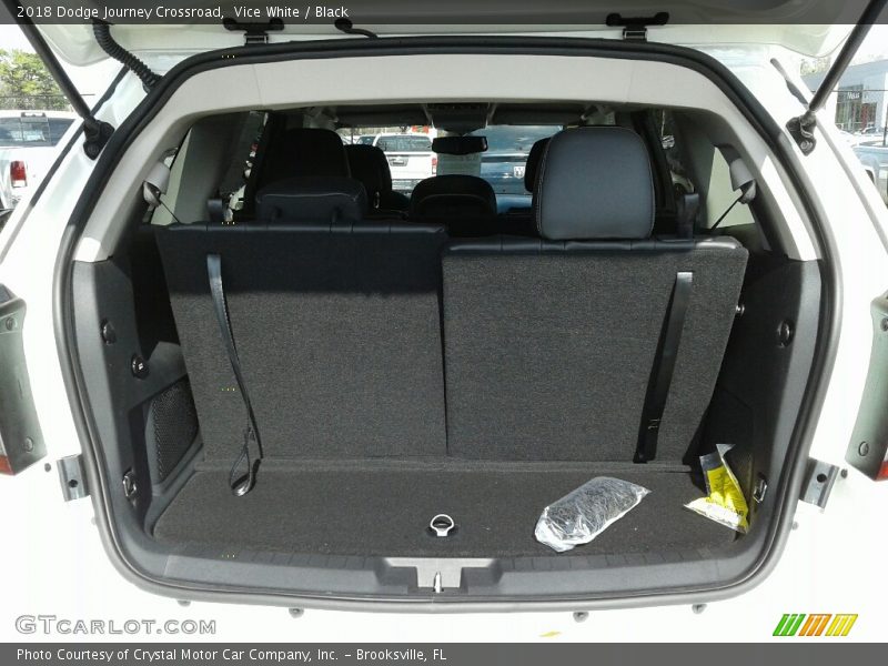 Vice White / Black 2018 Dodge Journey Crossroad