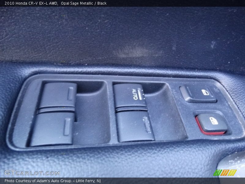 Opal Sage Metallic / Black 2010 Honda CR-V EX-L AWD