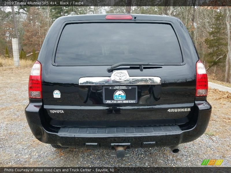 Black / Taupe 2009 Toyota 4Runner SR5 4x4