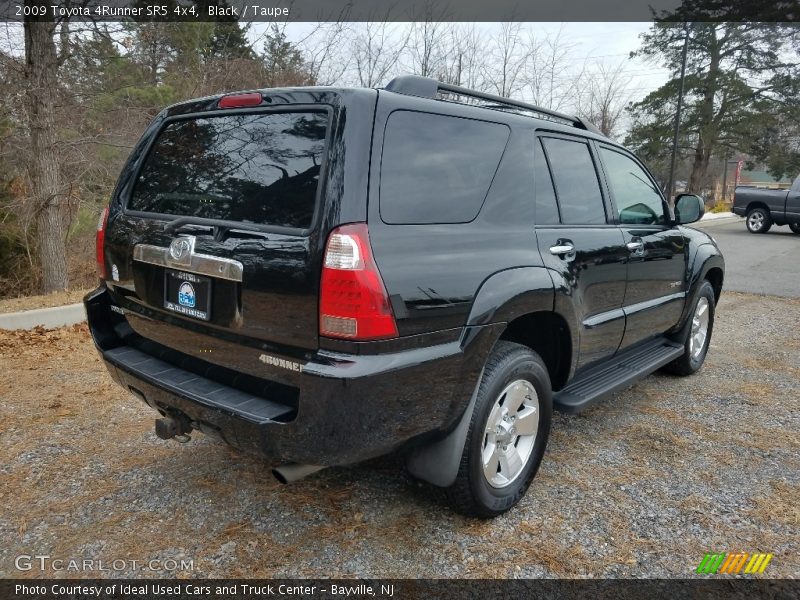 Black / Taupe 2009 Toyota 4Runner SR5 4x4