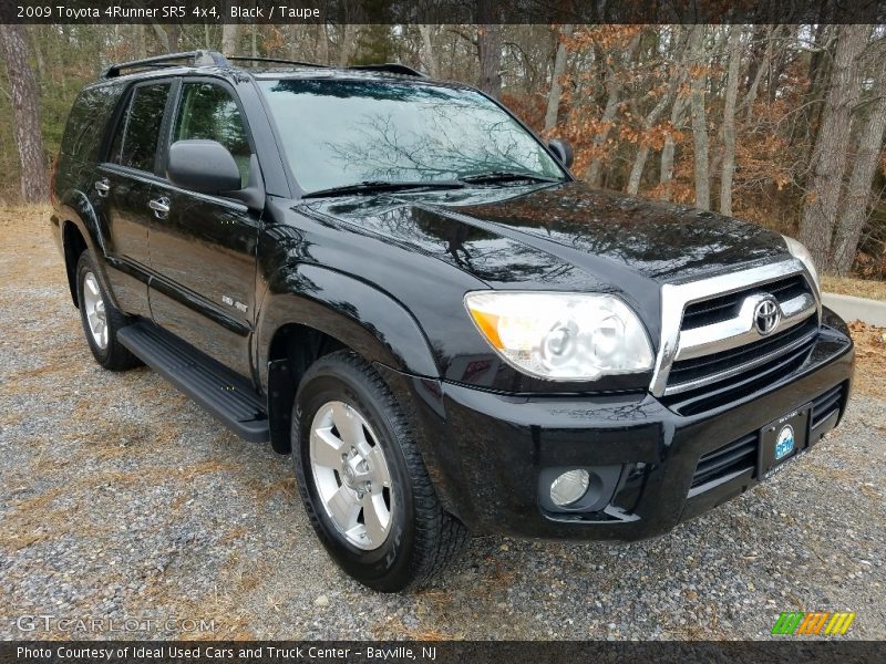Black / Taupe 2009 Toyota 4Runner SR5 4x4