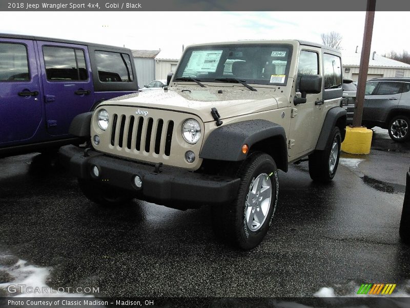 Gobi / Black 2018 Jeep Wrangler Sport 4x4