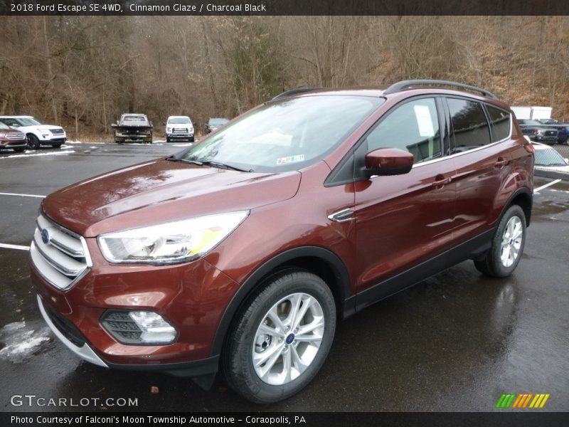 Cinnamon Glaze / Charcoal Black 2018 Ford Escape SE 4WD