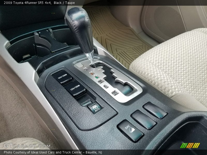 Black / Taupe 2009 Toyota 4Runner SR5 4x4