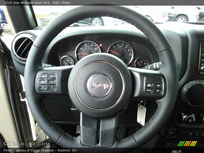 Gobi / Black 2018 Jeep Wrangler Sport 4x4