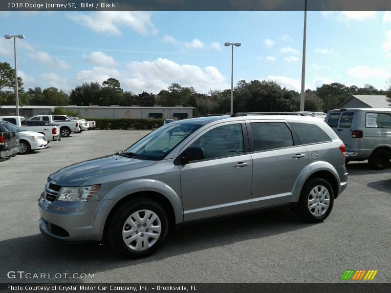 Billet / Black 2018 Dodge Journey SE