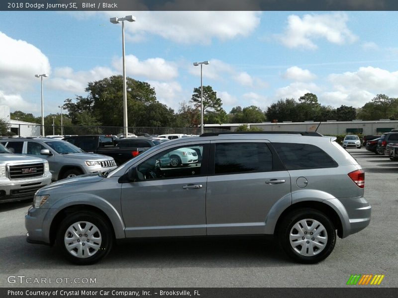 Billet / Black 2018 Dodge Journey SE